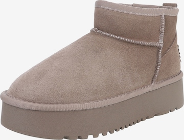 Ital-Design Boots in Braun: Vorderseite