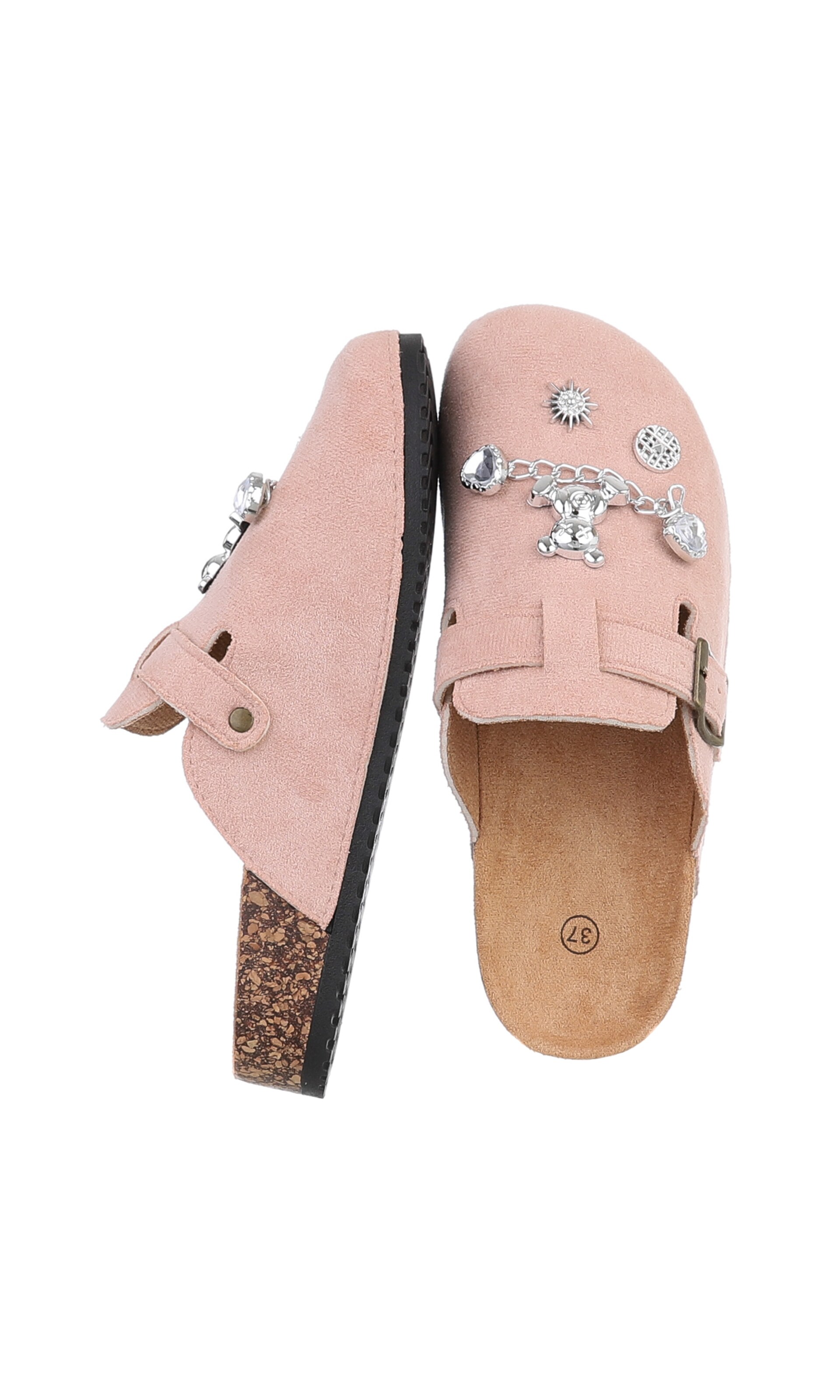Ital-Design Pantolette in Pink