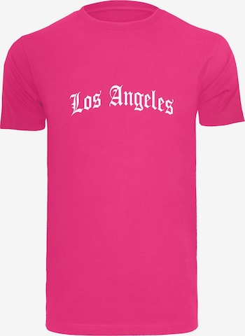 MT Men Shirt 'Los Angeles' in Pink: front