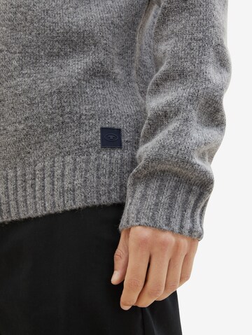 TOM TAILOR Pullover in Grau