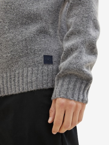 TOM TAILOR Sweater in Grey