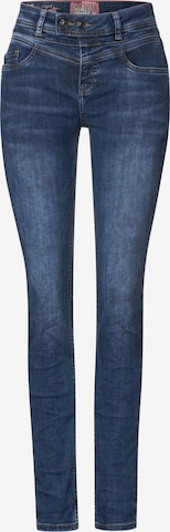 Slimfit Jeans di STREET ONE in blu: frontale
