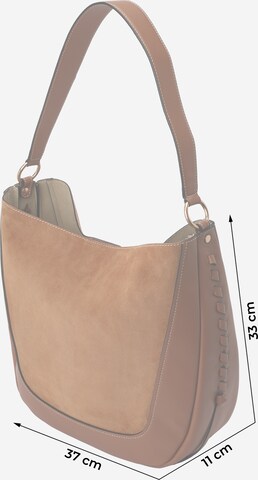 Vanessa Bruno Shoulder bag 'HOBO' in Brown