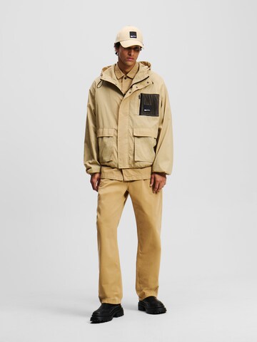 Giacca di mezza stagione ' Utility' di KARL LAGERFELD JEANS in giallo