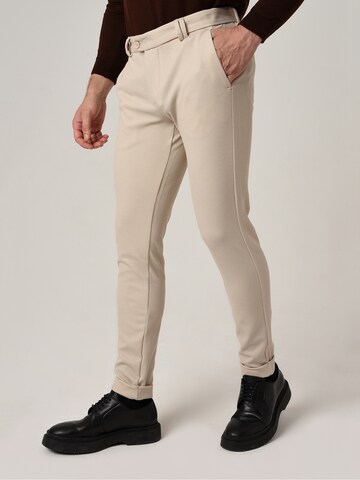 Skinny Pantalon Antioch en beige