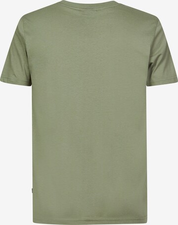 Petrol Industries T-shirt 'Sandcastle' i grön