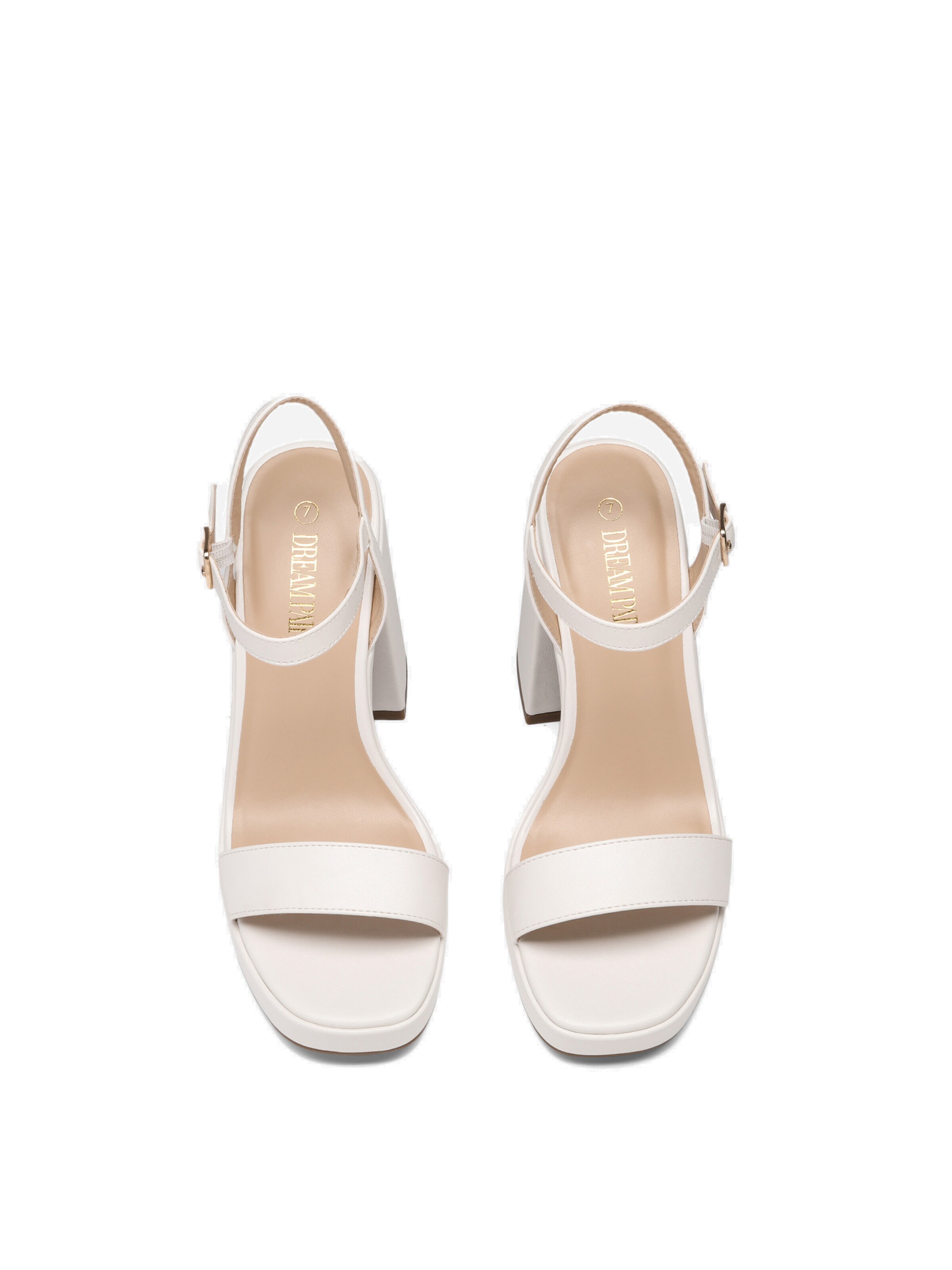 Dream Pairs Strap Sandals in White
