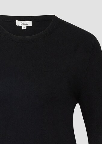 s.Oliver Trui in Zwart
