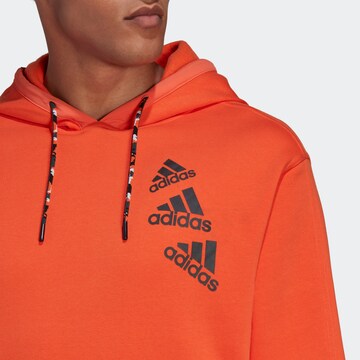 ADIDAS SPORTSWEAR Sportsweatshirt in Orange