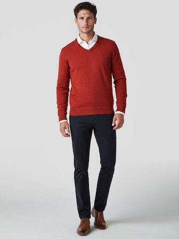 Steppin' out Trui in Rood: voorkant