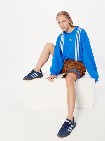 ADIDAS ORIGINALS Sweatshirt 'Adicolor 70S 3-Stripes' in Blue