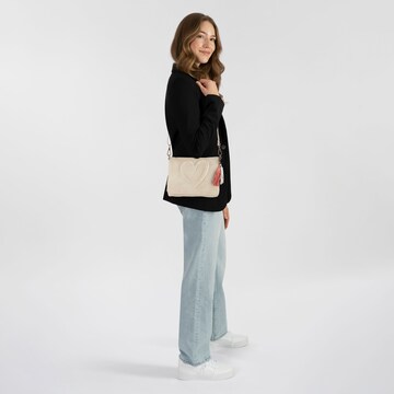 Taschendieb Wien Umhängetasche 'Herzweg' in Beige