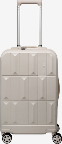 Valisette 'Panello' TRAVELITE en blanc : devant