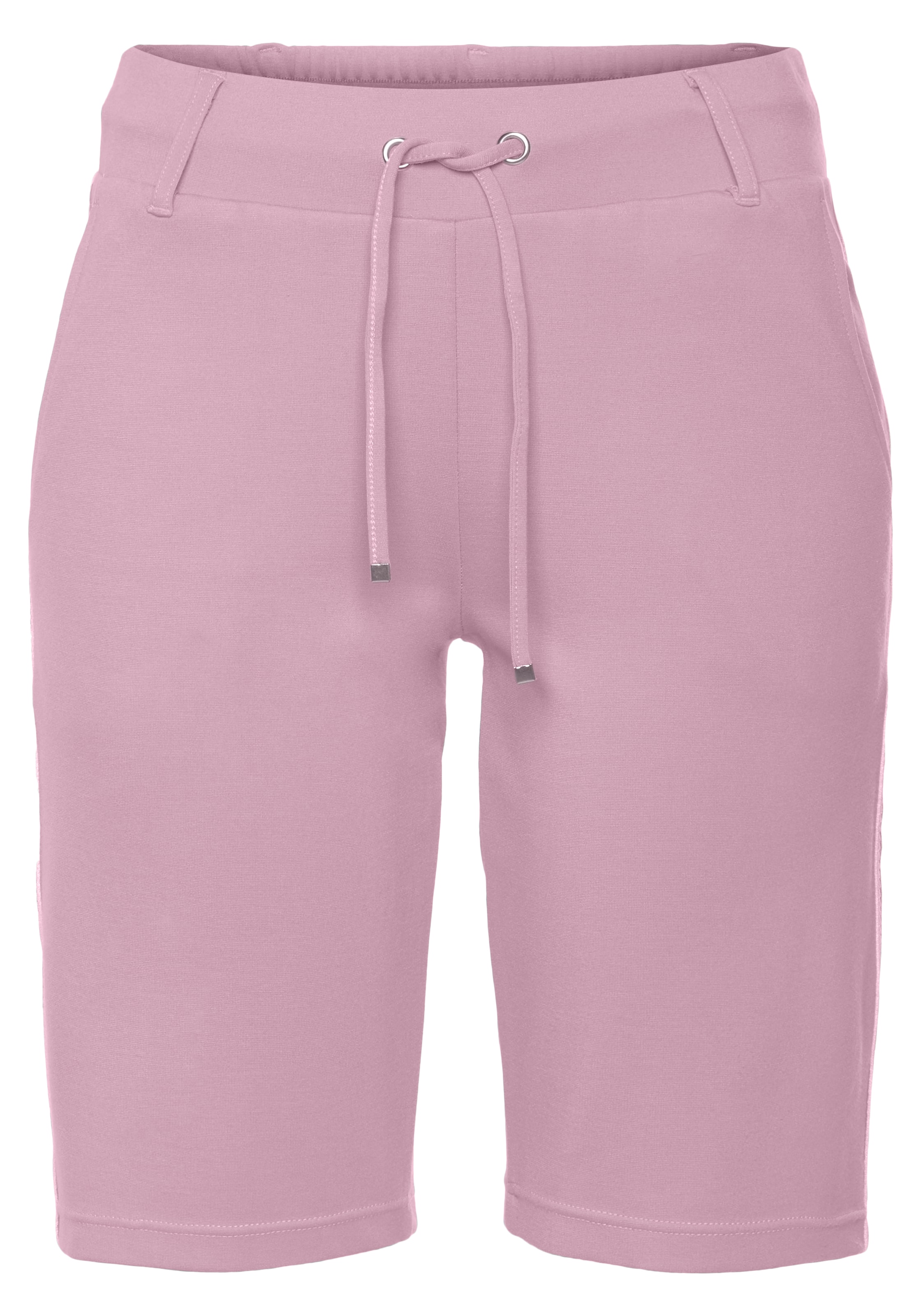 LASCANAregular Hlače - roza boja: prednji dio