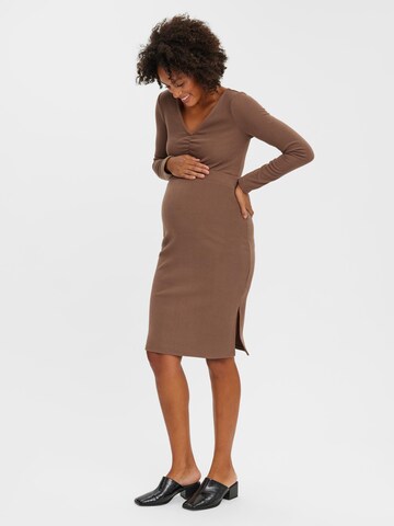 Vero Moda Maternity Nederdel 'TYRA' i brun