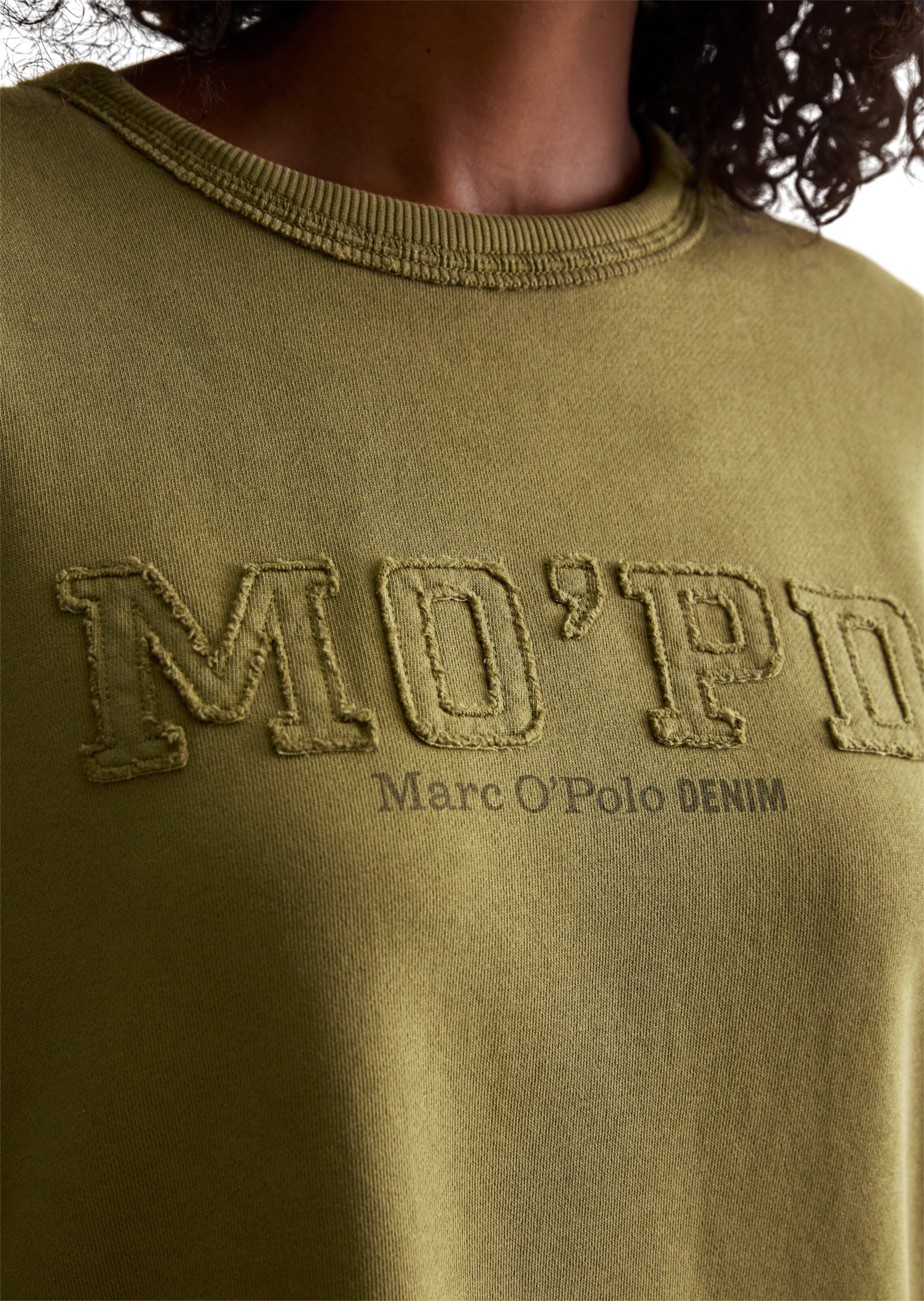 Marc O'Polo DENIM Sweatshirt in Bruin