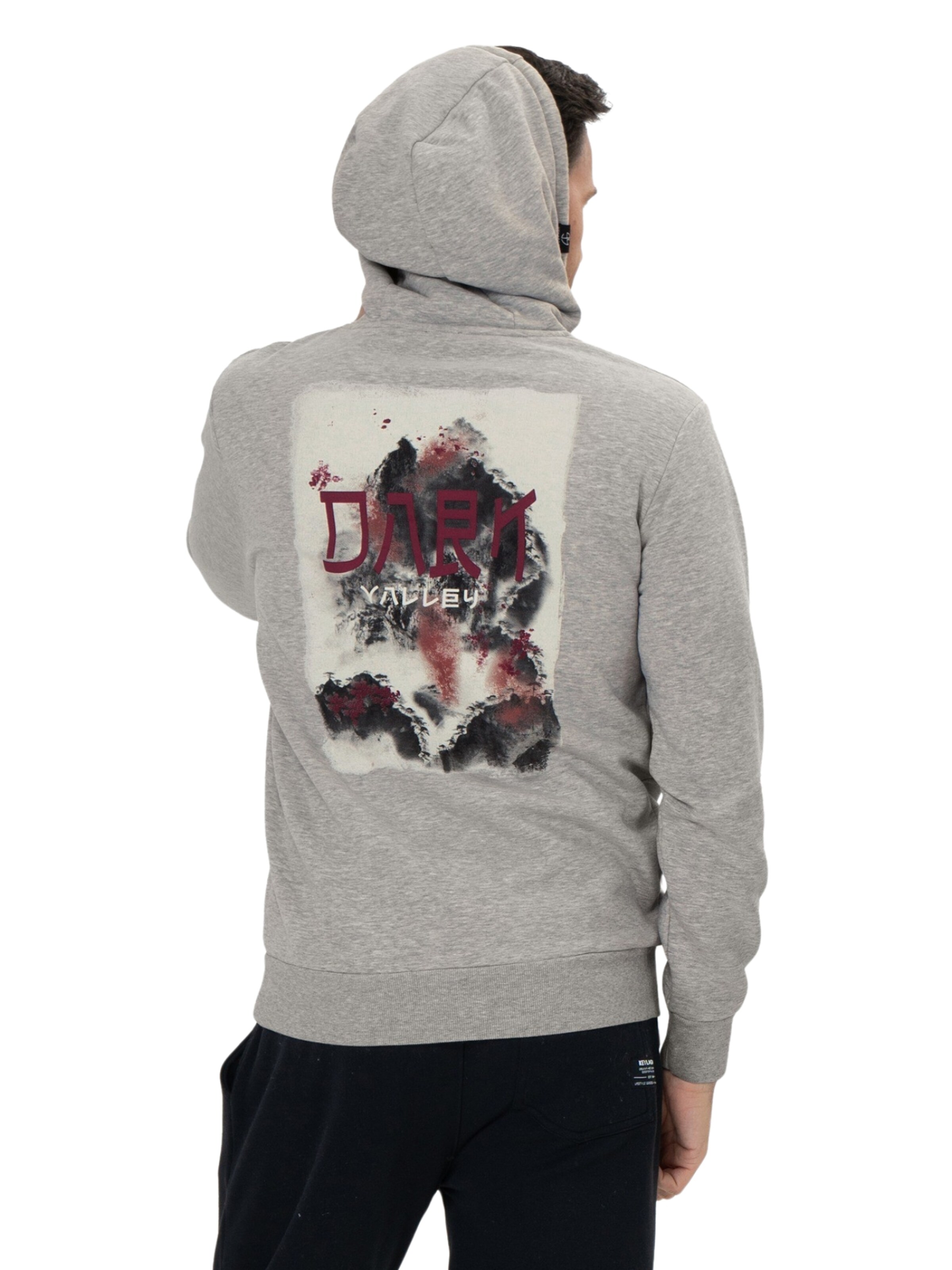 Key Largo Sweater 'DARK VALLEY' in Grey