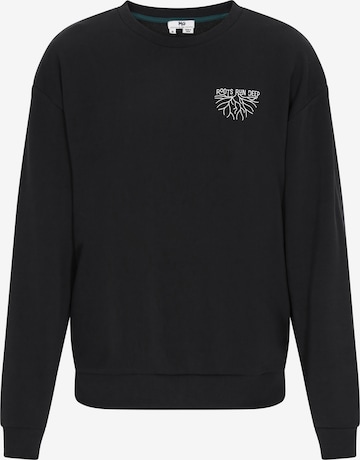 MOSweater majica 'Back To School' - crna boja: prednji dio