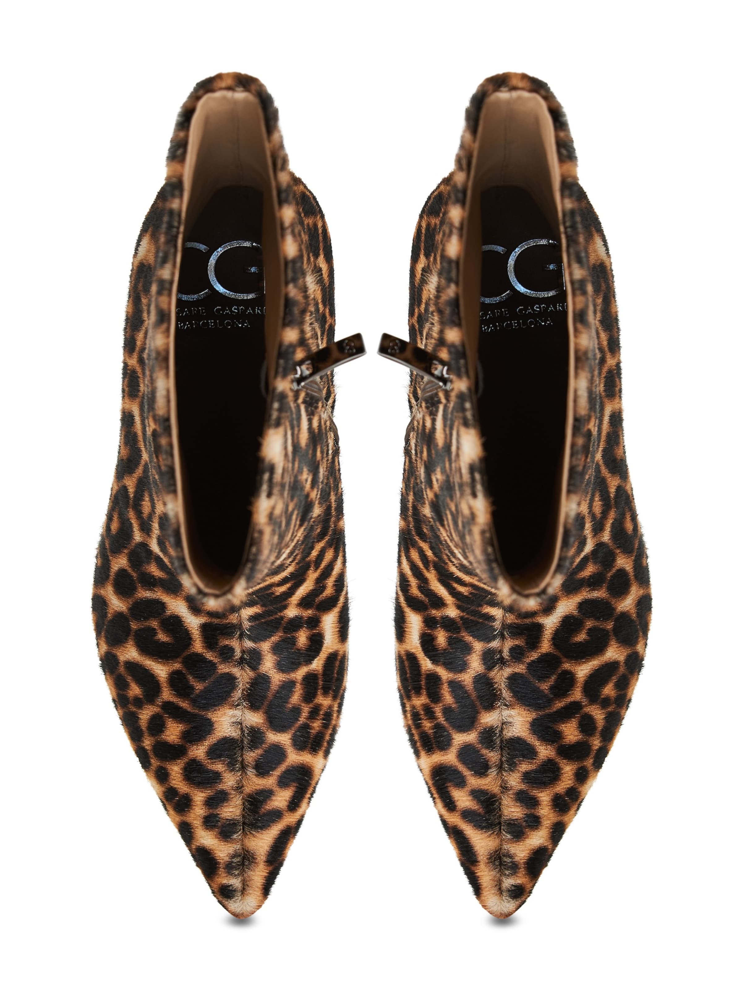 CESARE GASPARI Ankle Boots in Braun
