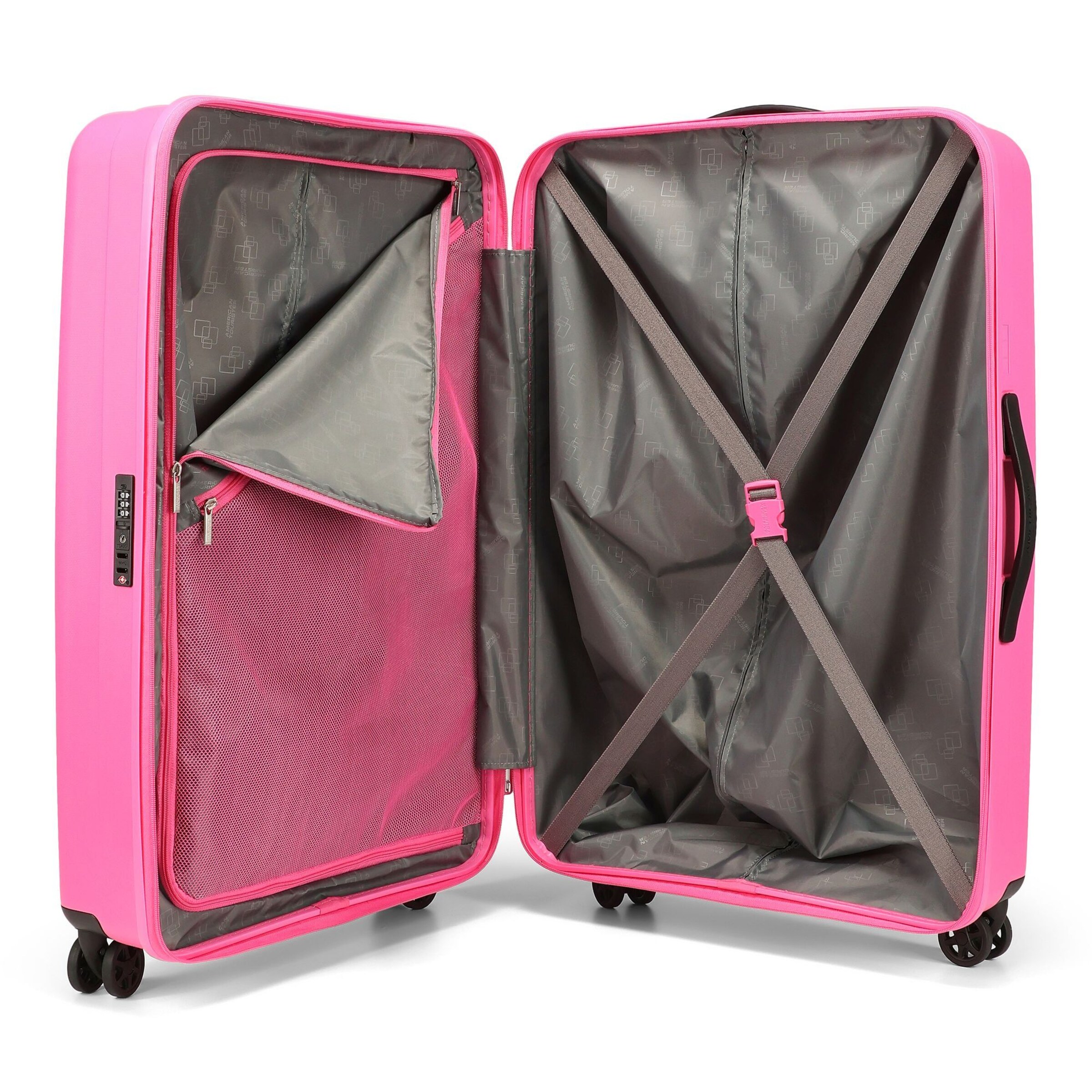 American Tourister Trolley 'Rejoy' in Pink
