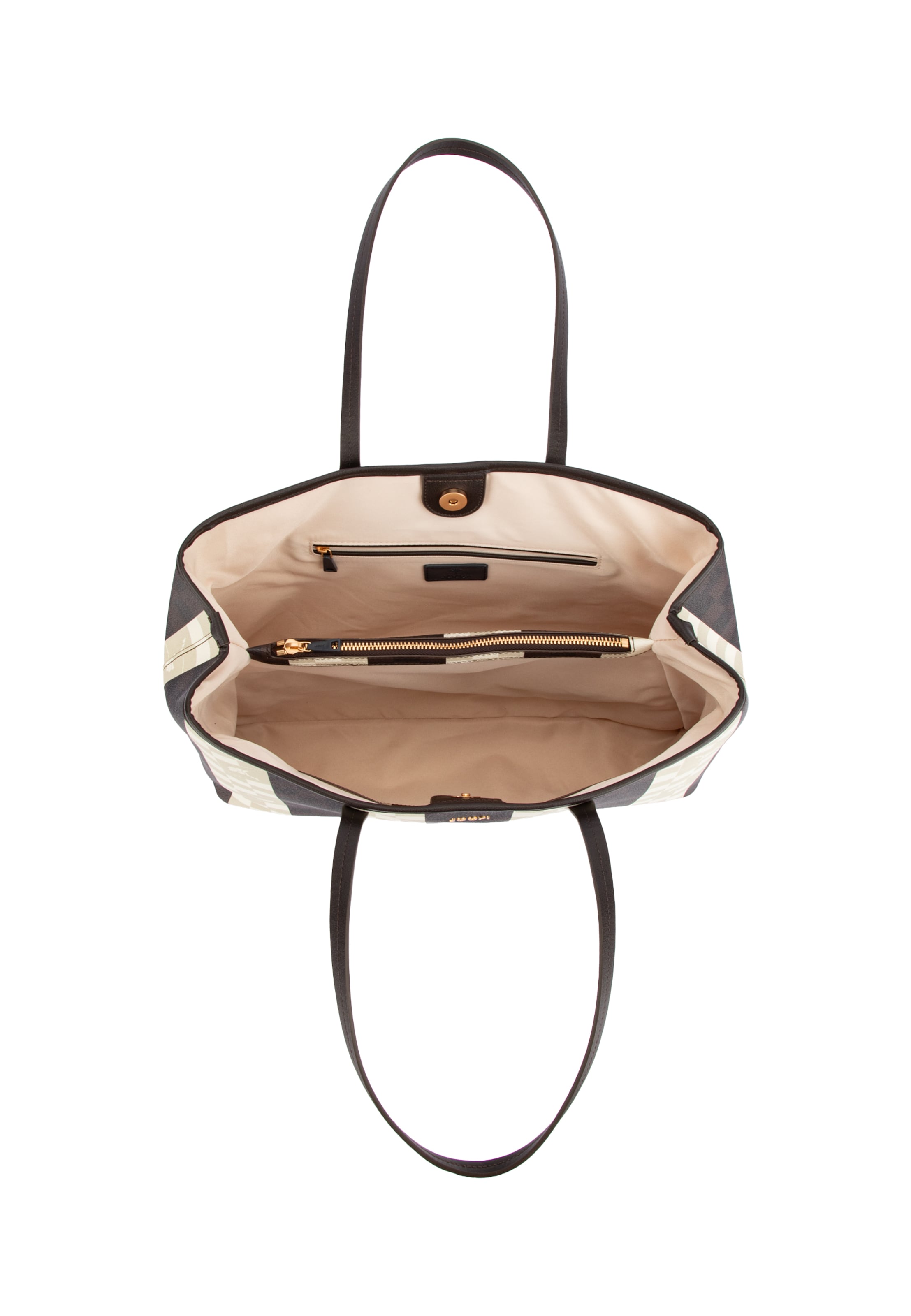 JOOP! - Shopper 'Piazza Rigato Imogen' en marrón