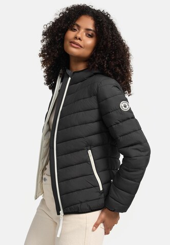 MARIKOO Between-season jacket 'Pack Mich Ein' in Black