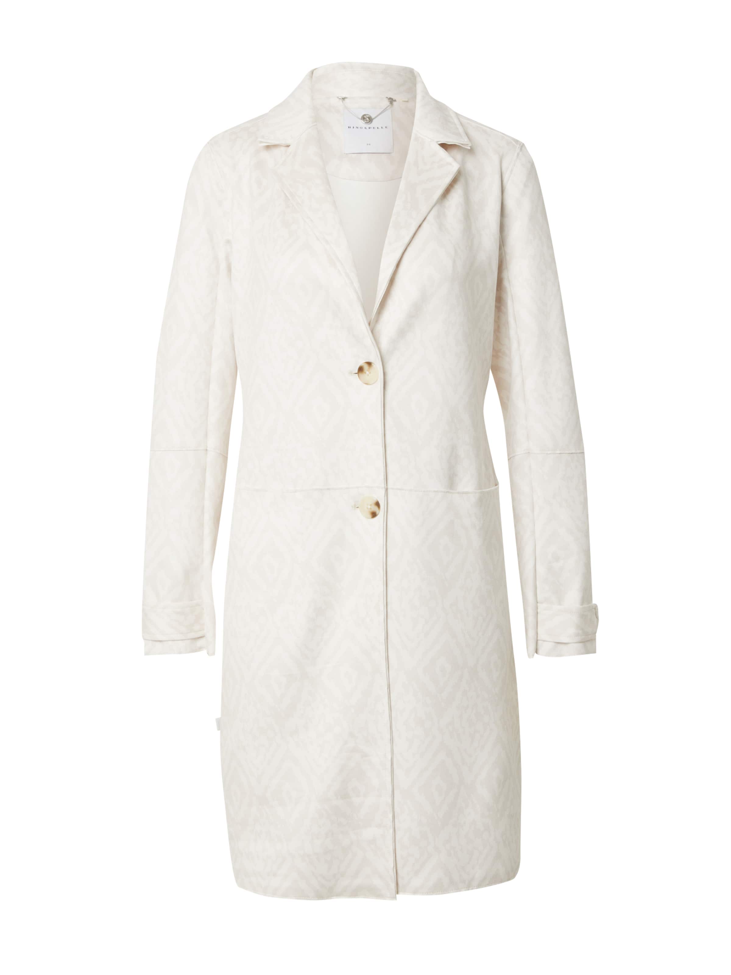 Cappotto di mezza stagione 'Babice' di RINO & PELLE in bianco: frontale