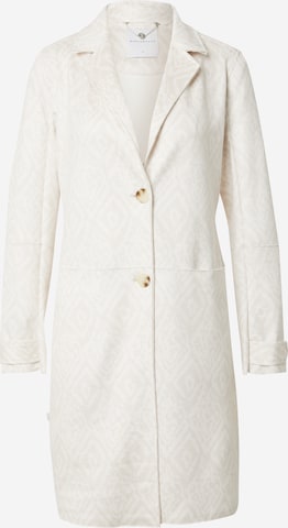 balts RINO & PELLE Starpsezonu mētelis 'Babice': no priekšpuses