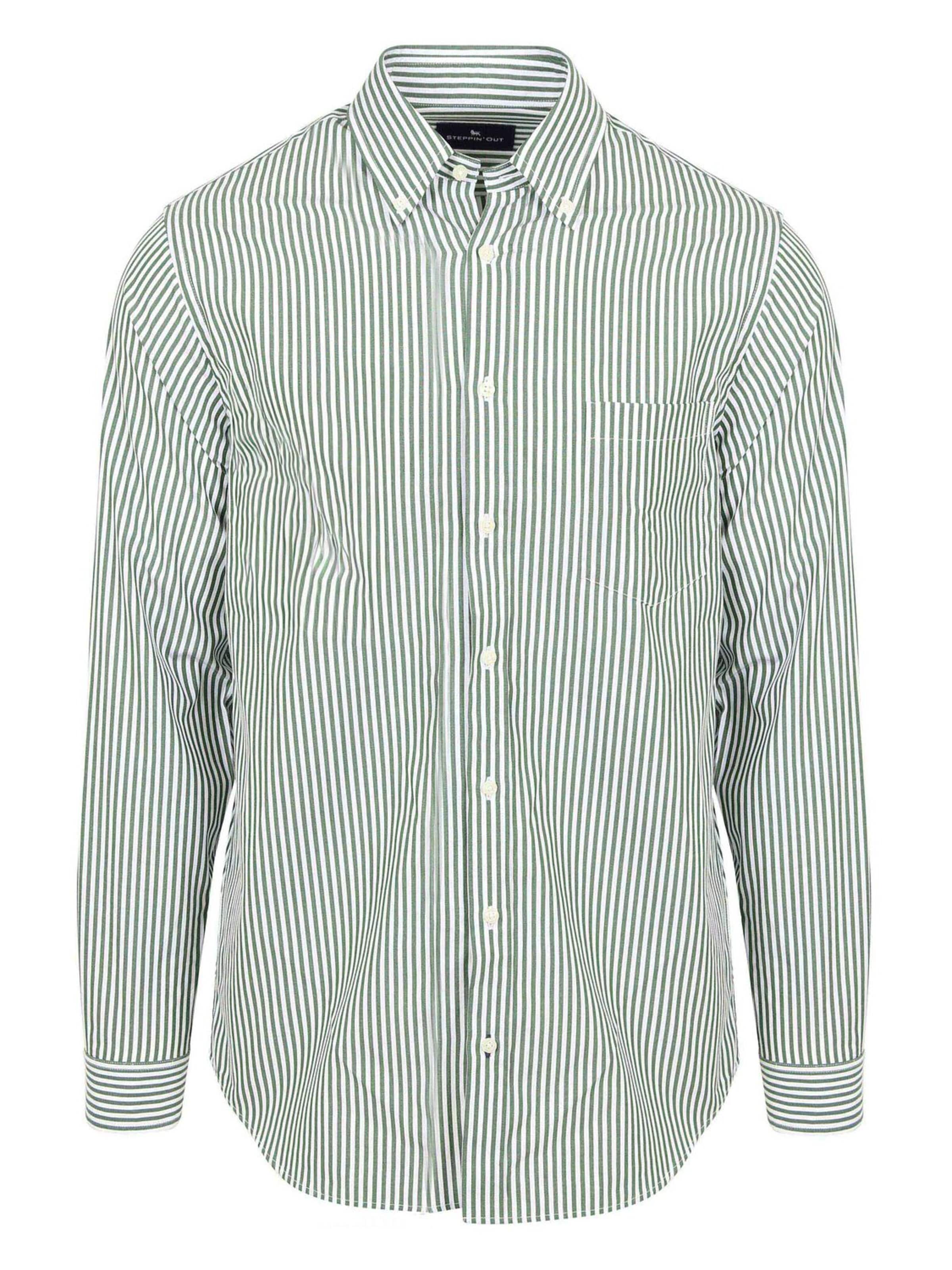Chemise Steppin' out en vert : devant