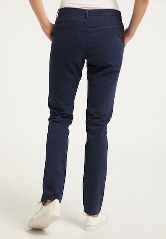 DreiMaster Vintage Slimfit Hose in Blau