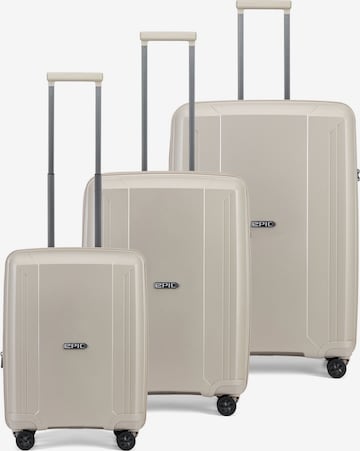 Epic Suitcase set in Beige: front