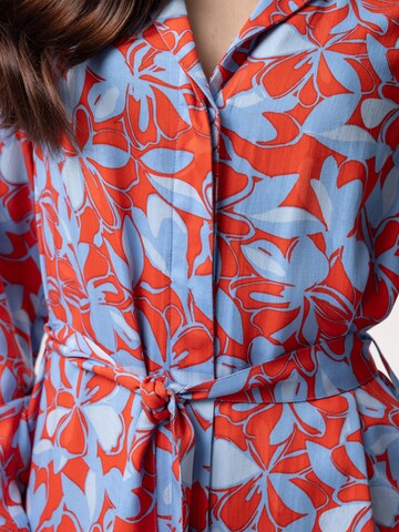 Quiosque - Vestido camisero en azul