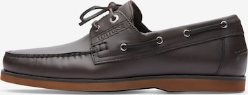 Mocassin 'Ocean Sailor' LOTTUSSE en marron : devant