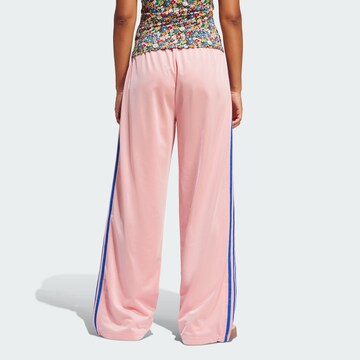 ADIDAS ORIGINALS Wide leg Workout Pants 'Adicolor Classic Firebird' in Pink