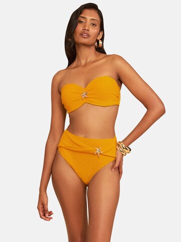 love & roses Bikinihose in Gelb: Vorderseite