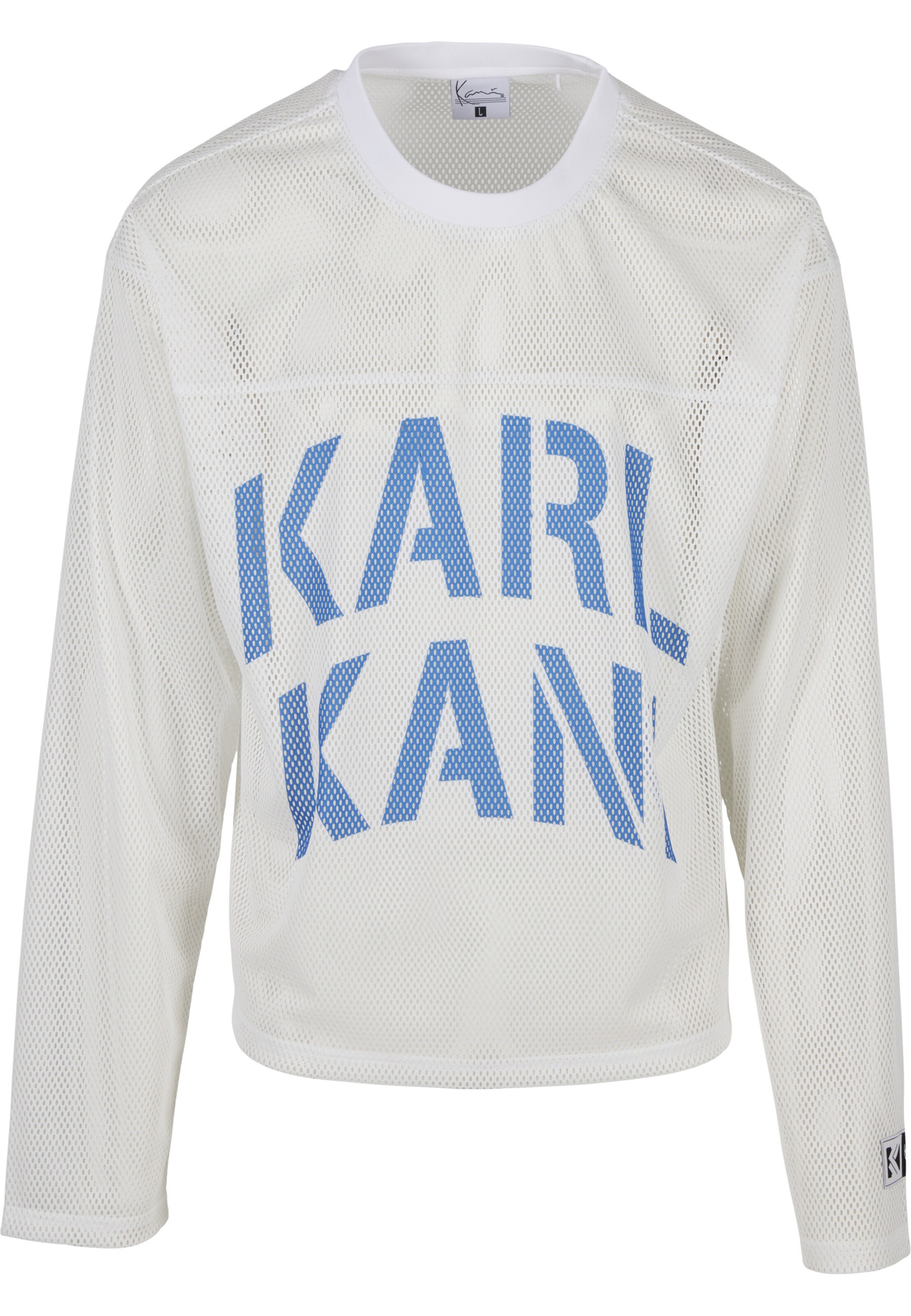 Karl Kani Shirt in Wit: voorkant