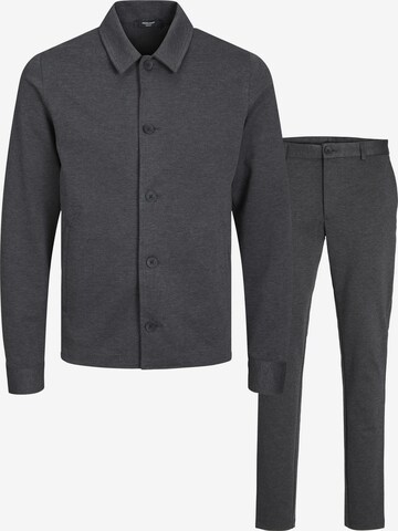 JACK & JONES Regular Suit in Grey: front