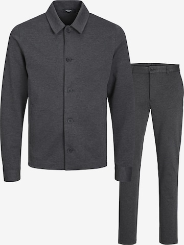 JACK & JONES - regular Traje en gris: frente