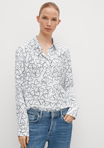 comma casual identity Blouse in White: front