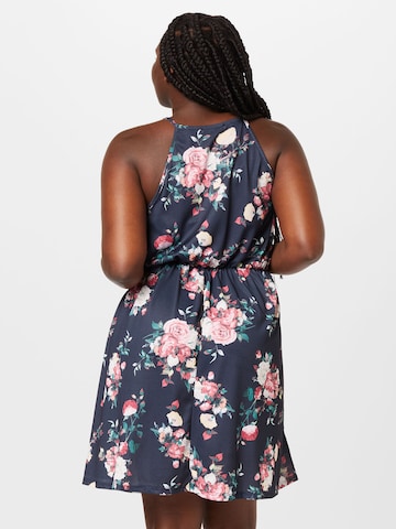 Robe 'Juliena' ABOUT YOU Curvy en bleu