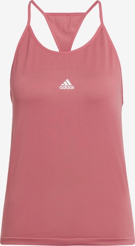 ADIDAS SPORTSWEAR Αθλητικό τοπ 'Aero Seamless Loose' σε ροζ: μπροστά