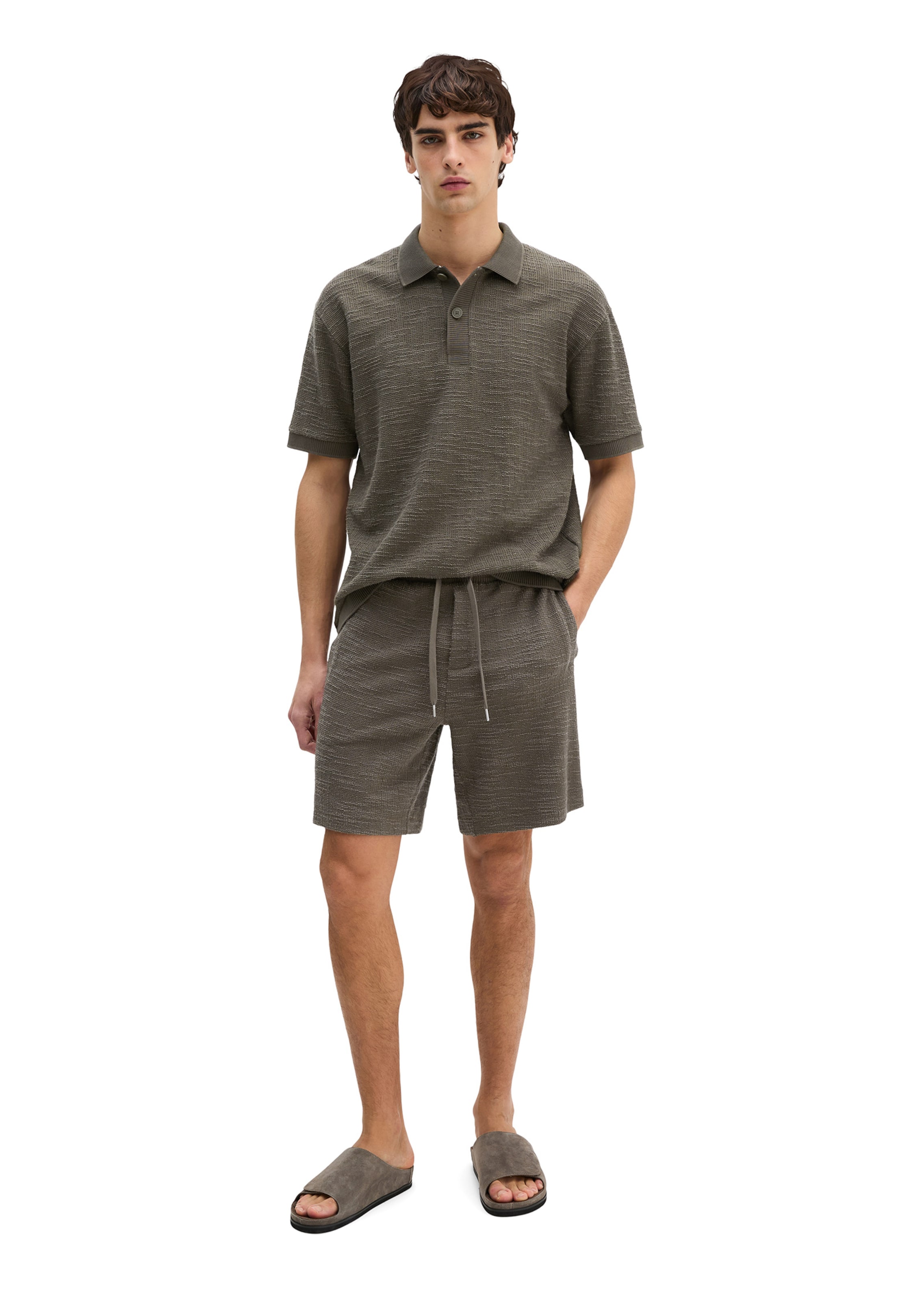 Marc O'Polo Shirt in Brown