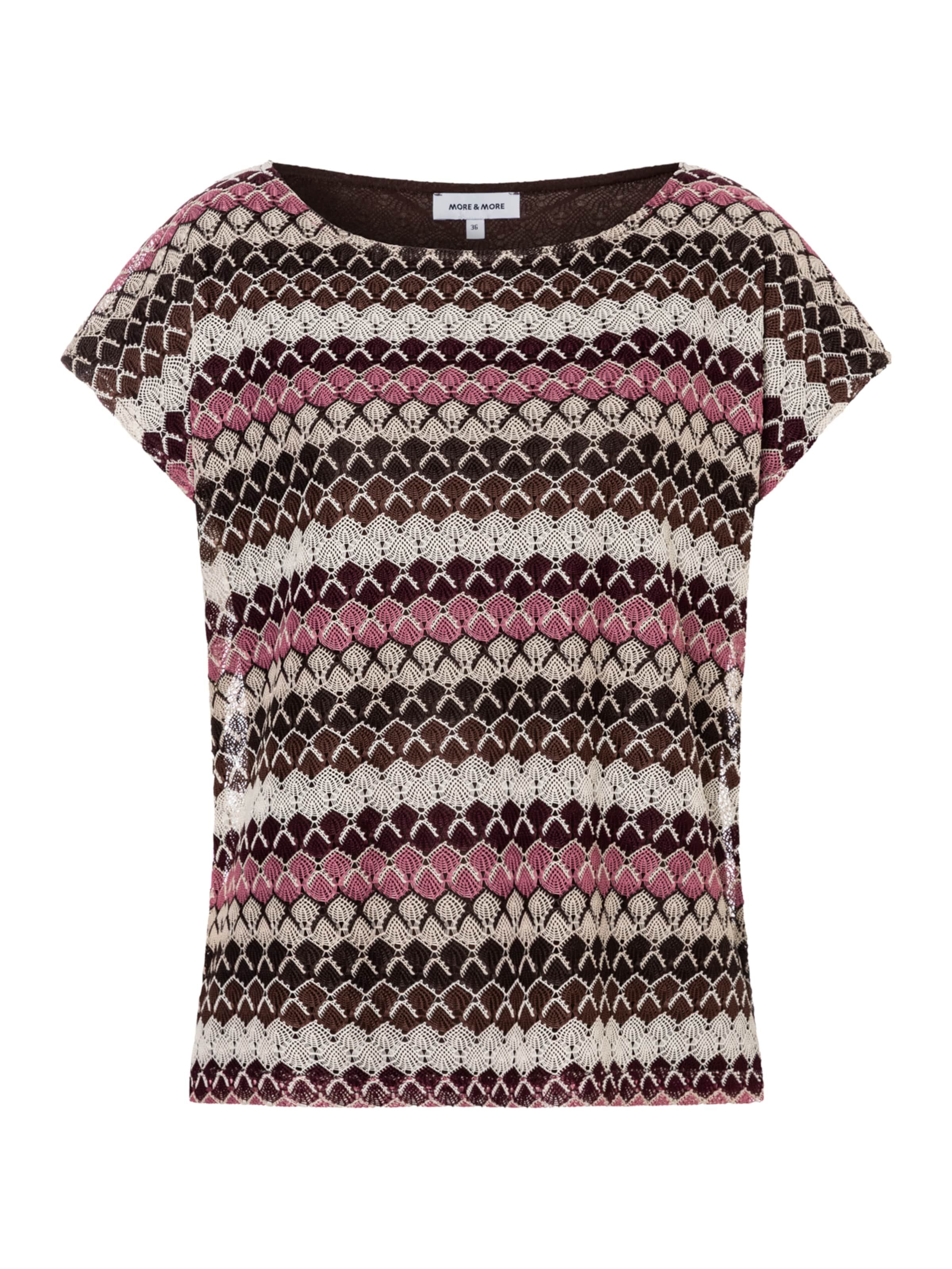 MORE & MORE Pullover in Mischfarben: Vorderseite