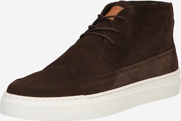 Barbour Lace-Up Shoes 'Barbour' in Brown: front