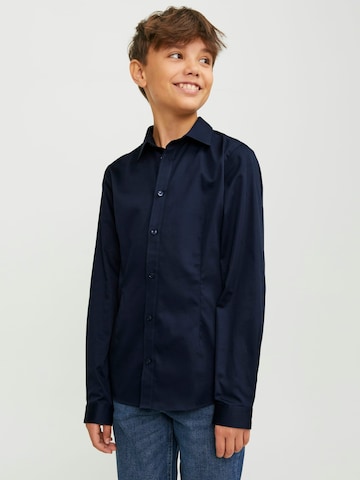 Jack & Jones Junior Comfort fit Overhemd 'Parma' in Blauw: voorkant