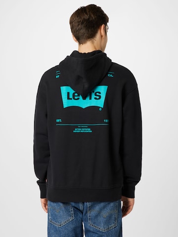 LEVI'S ® Regular fit Tréning póló 'Relaxed Graphic Hoodie' - fekete