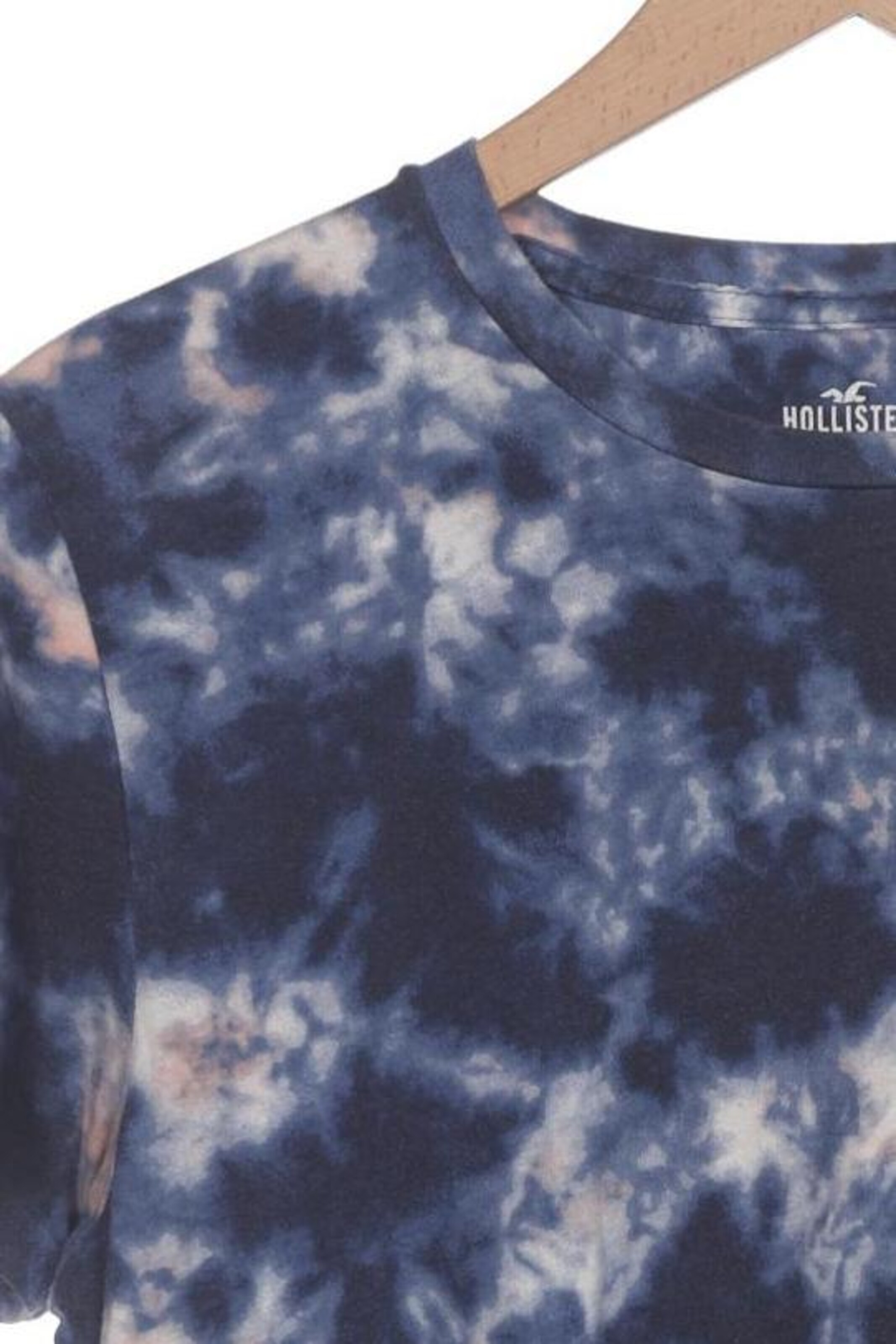 HOLLISTER Shirt in M in Blue