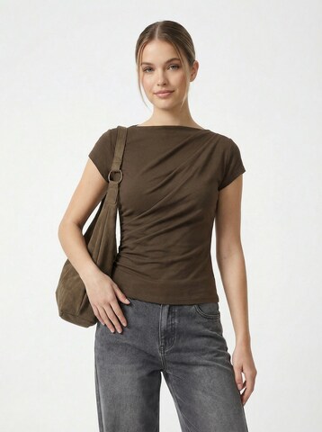 T-shirt 'Dena' studioselect en vert : devant