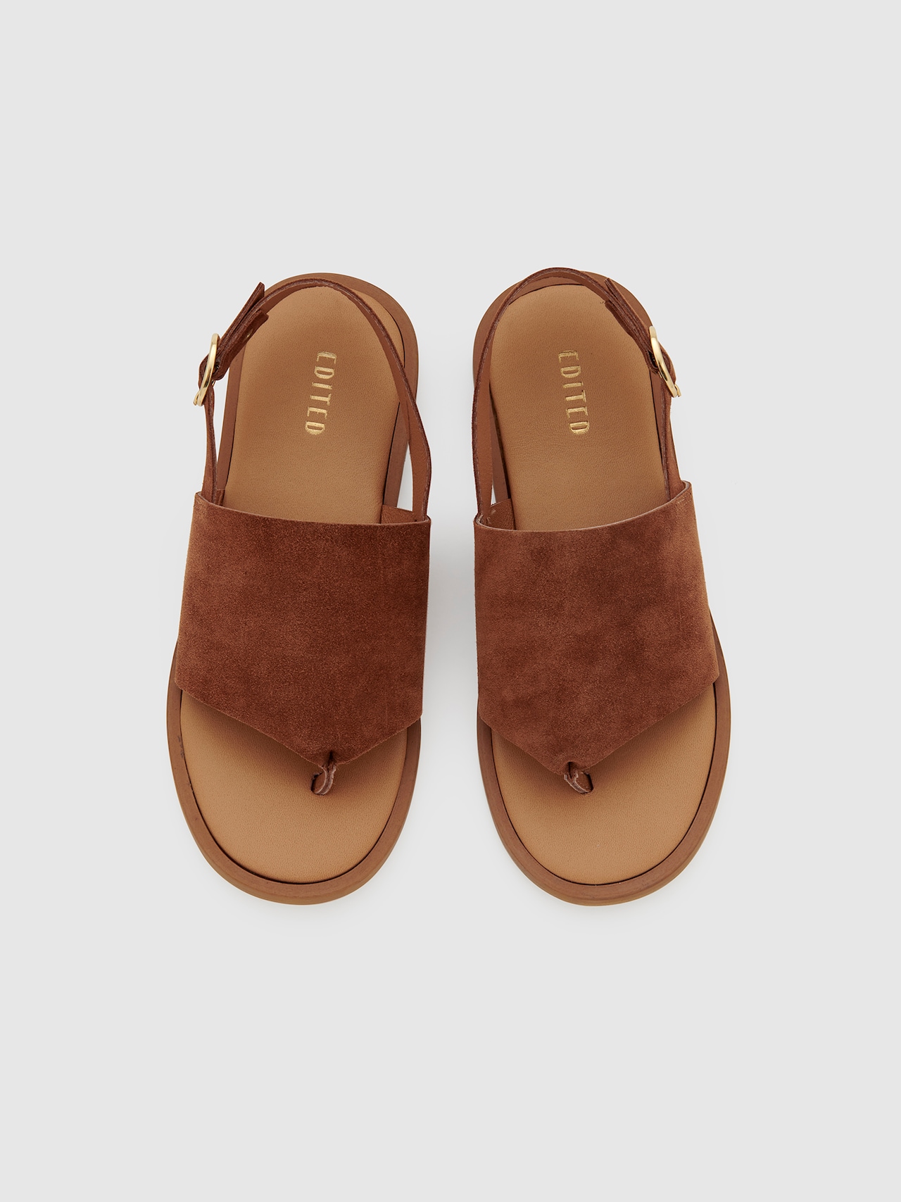 EDITED Sandalias 'Stacie' marrón