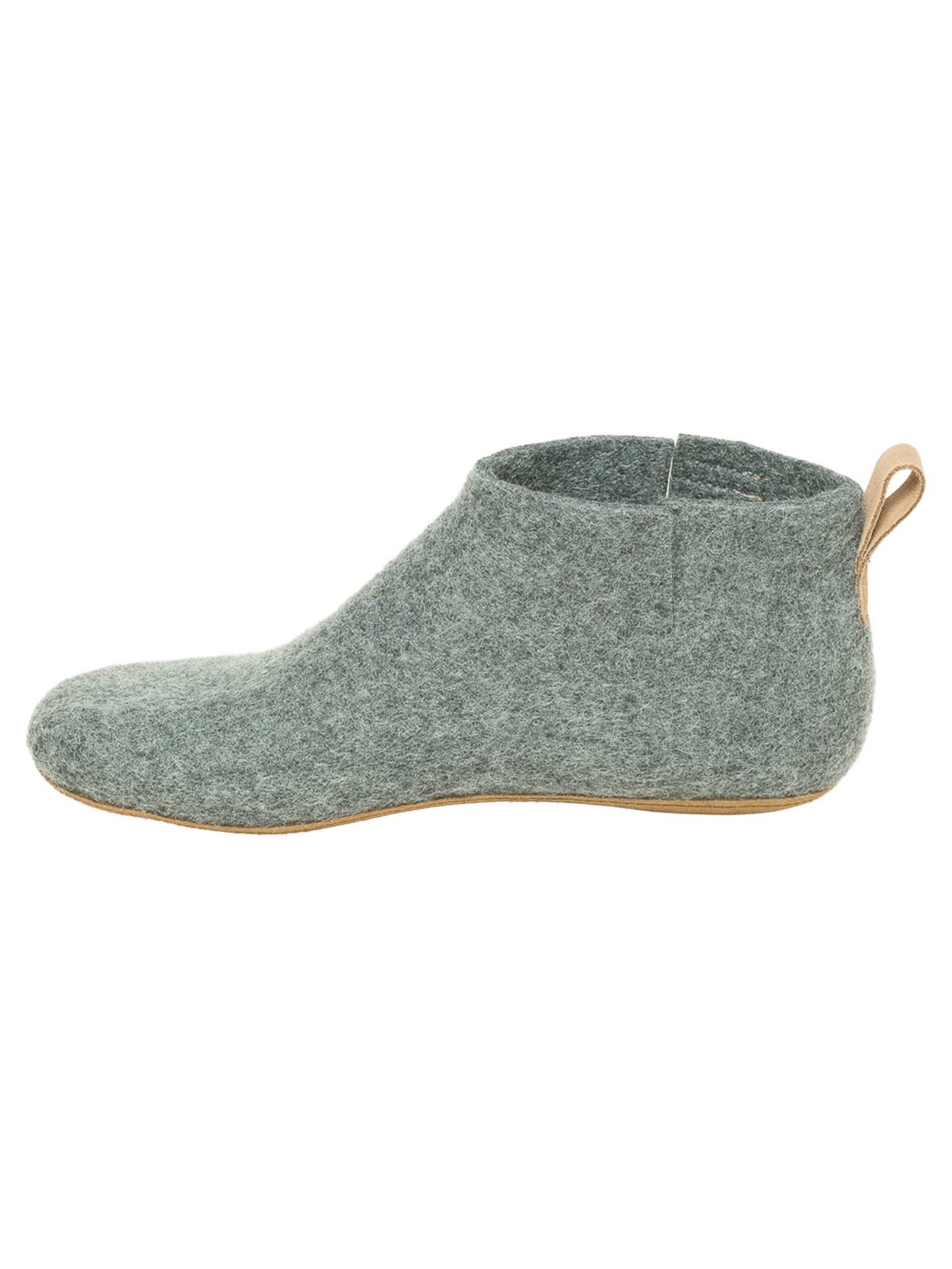 MagicFelt Mules 'Feltboot' in Grey